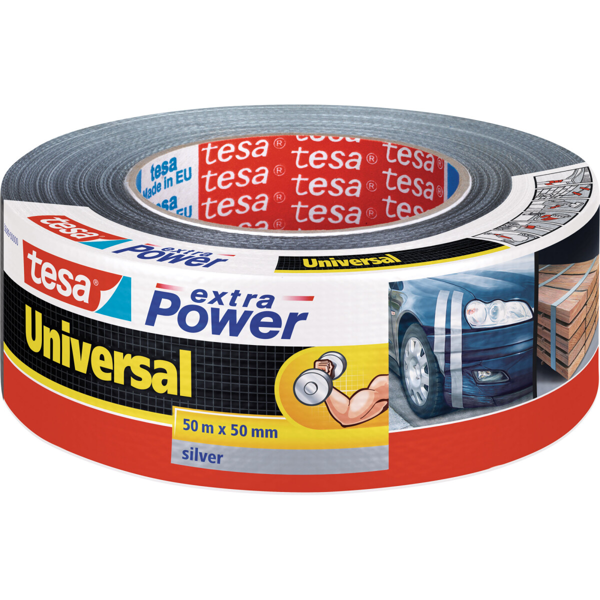 tesa extra power universal, 50m x 50mm, fabric-reinforced...