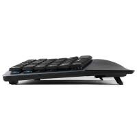 Perixx PERIBOARD-535 DE BL, ergonomic mechanical USB keyboard (blue switches)