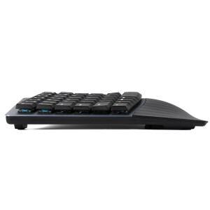 Perixx PERIBOARD-535 DE BR, ergonomische mechan. USB Tastatur (braune Taster)