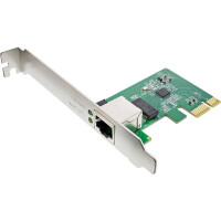 InLine® Gigabit network card, 1x RJ45 2.5Gb/s, PCIe x1, incl. LP bracket