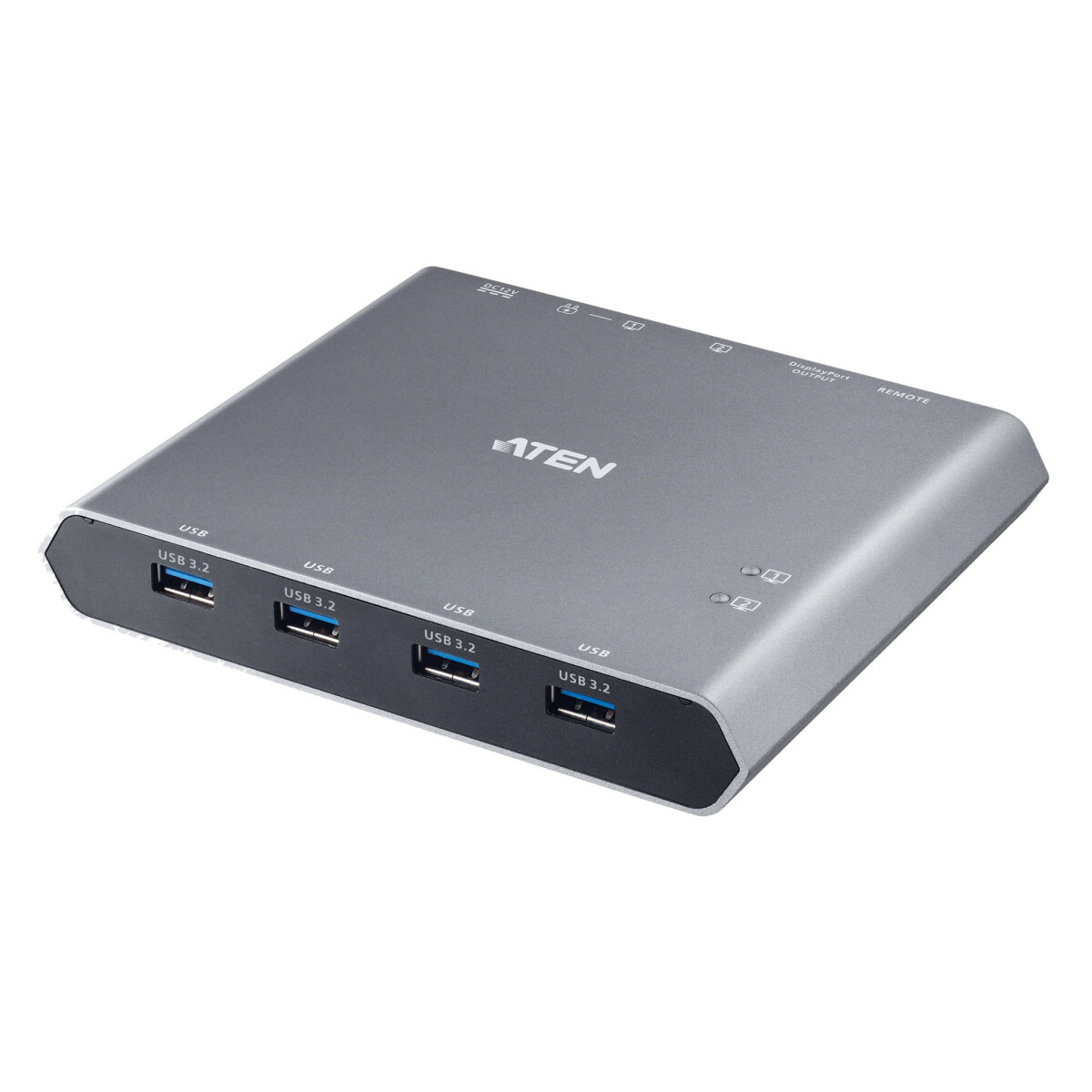 ATEN US3311 2-Port 4K DisplayPort USB-C KVM Switch with PD