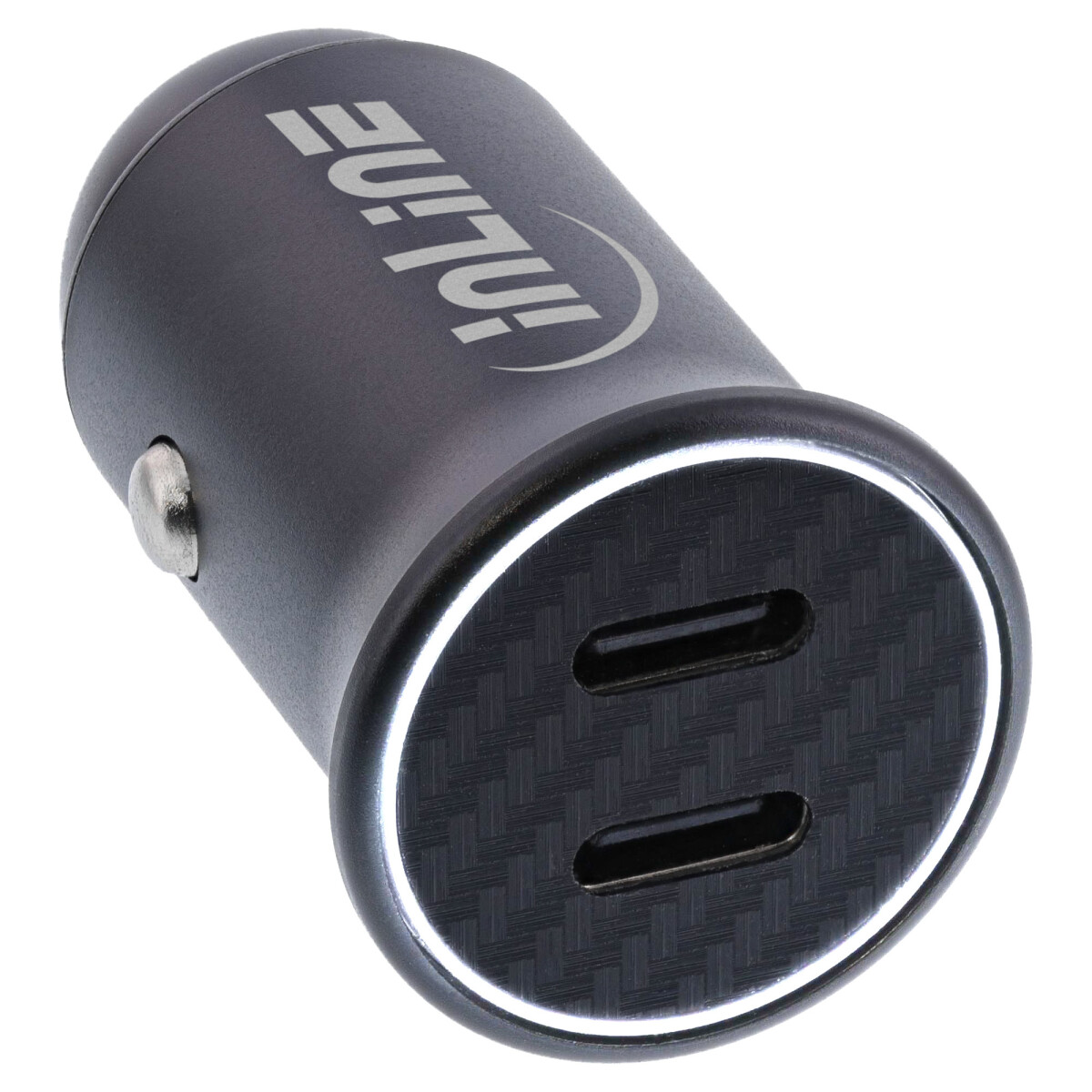 InLine® USB car power adapter power delivery, 2x...