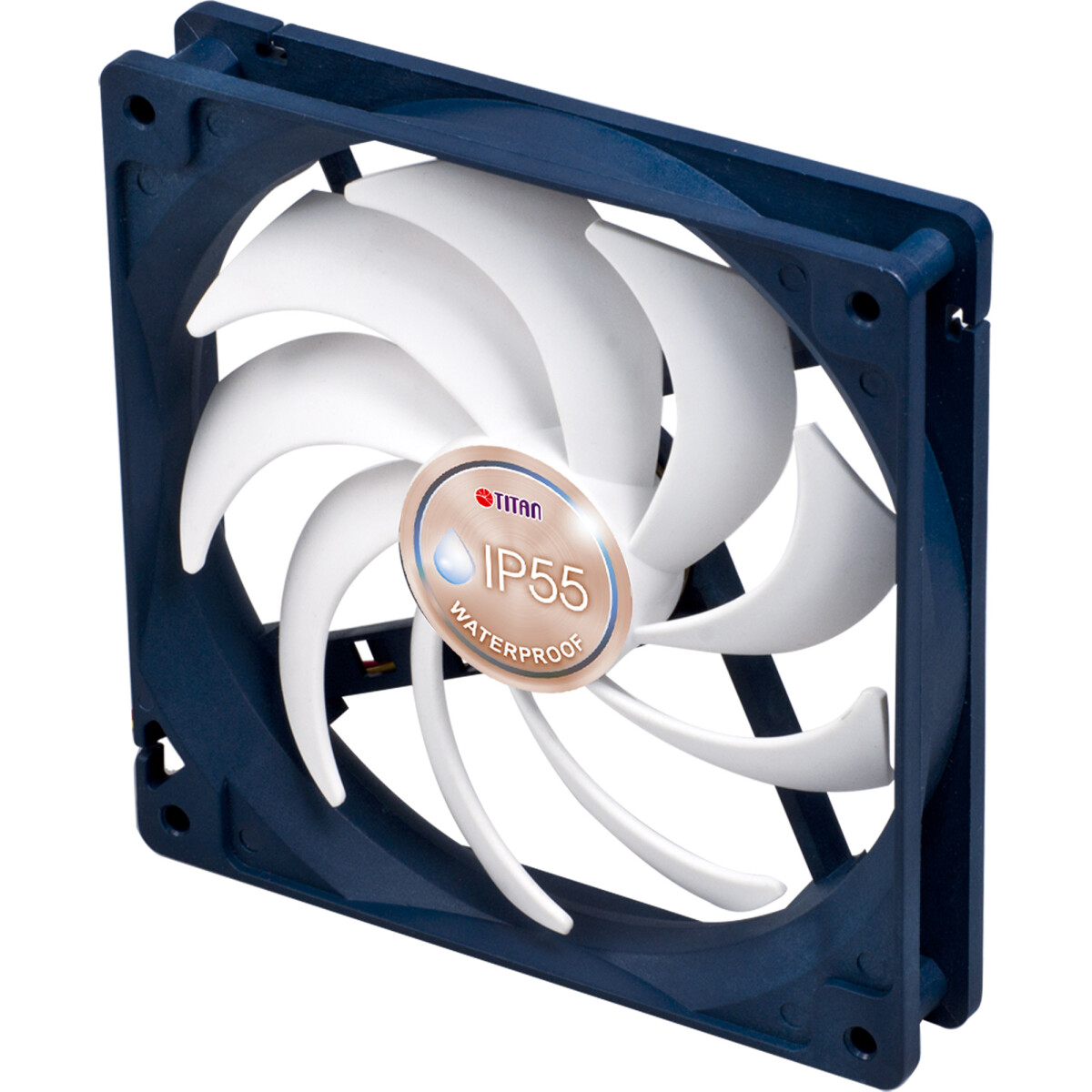 Titan TFD-14025H12B/KW(RB) fan 140x140x25mm, IP55 water...