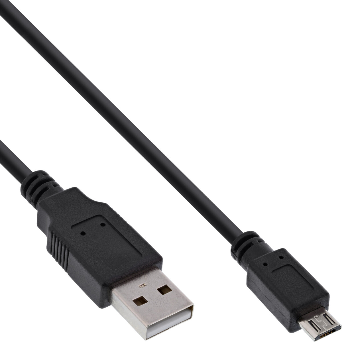 InLine® Basic Micro-USB 2.0 cable, USB Type A male /...