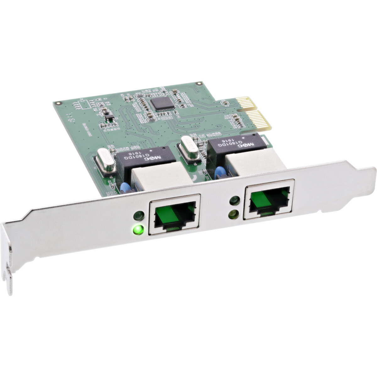 InLine® Dual Gigabit Network Interface Card, 1Gb/s,...