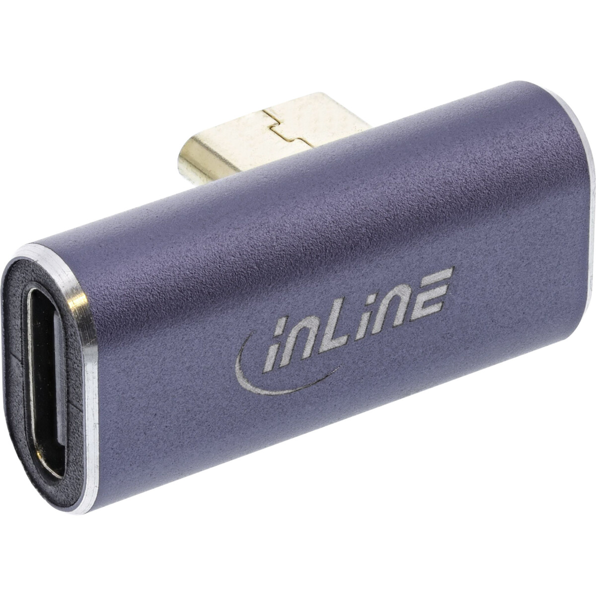 InLine® USB4 Adapter, USB-C male/female vertical...