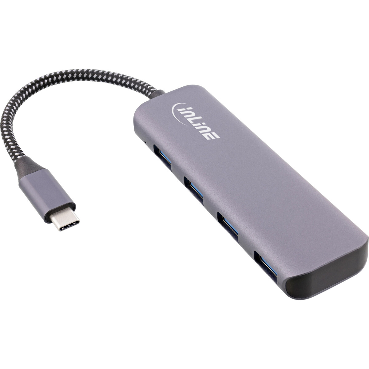 InLine® USB 3.2 Hub, USB-C to 4x USB A 10Gb/s,...