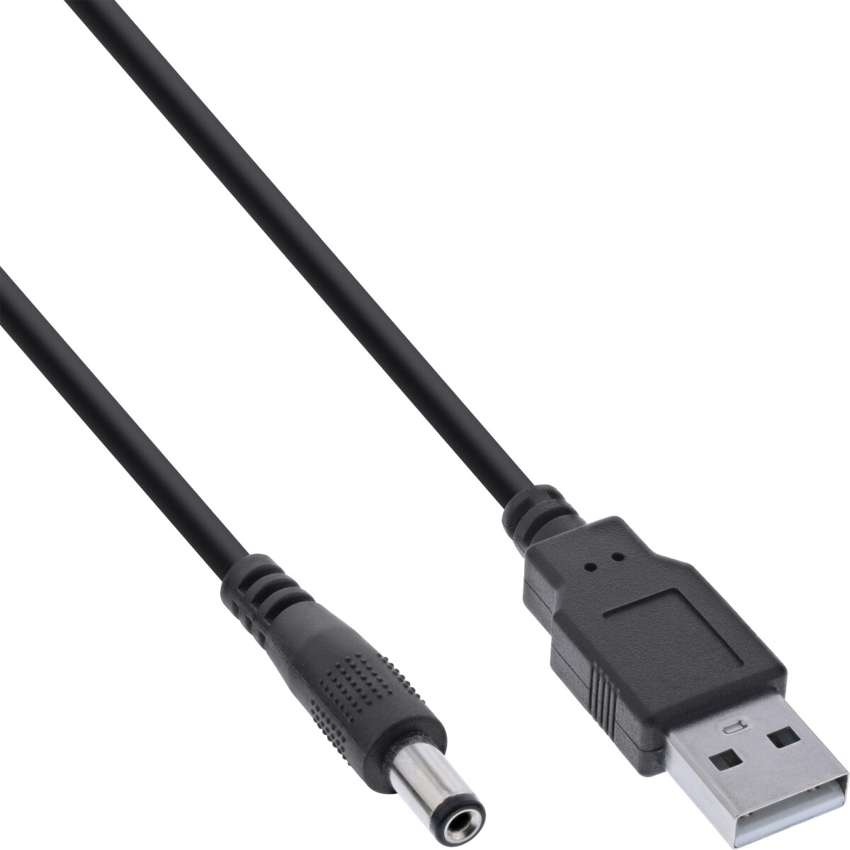 InLine® USB DC Stromadapterkabel, USB A Stecker zu DC...