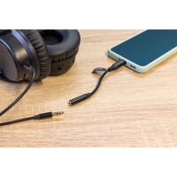 InLine® USB-C Audio Adapterkabel, USB-C zu 3,5mm Buchse