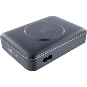 InLine® Qi powerstation multiport, power supply, wireless charging