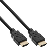 30cs. Bulk-Pack InLine® HDMI High Speed Cable Ethernet M/M gold plated black 2m