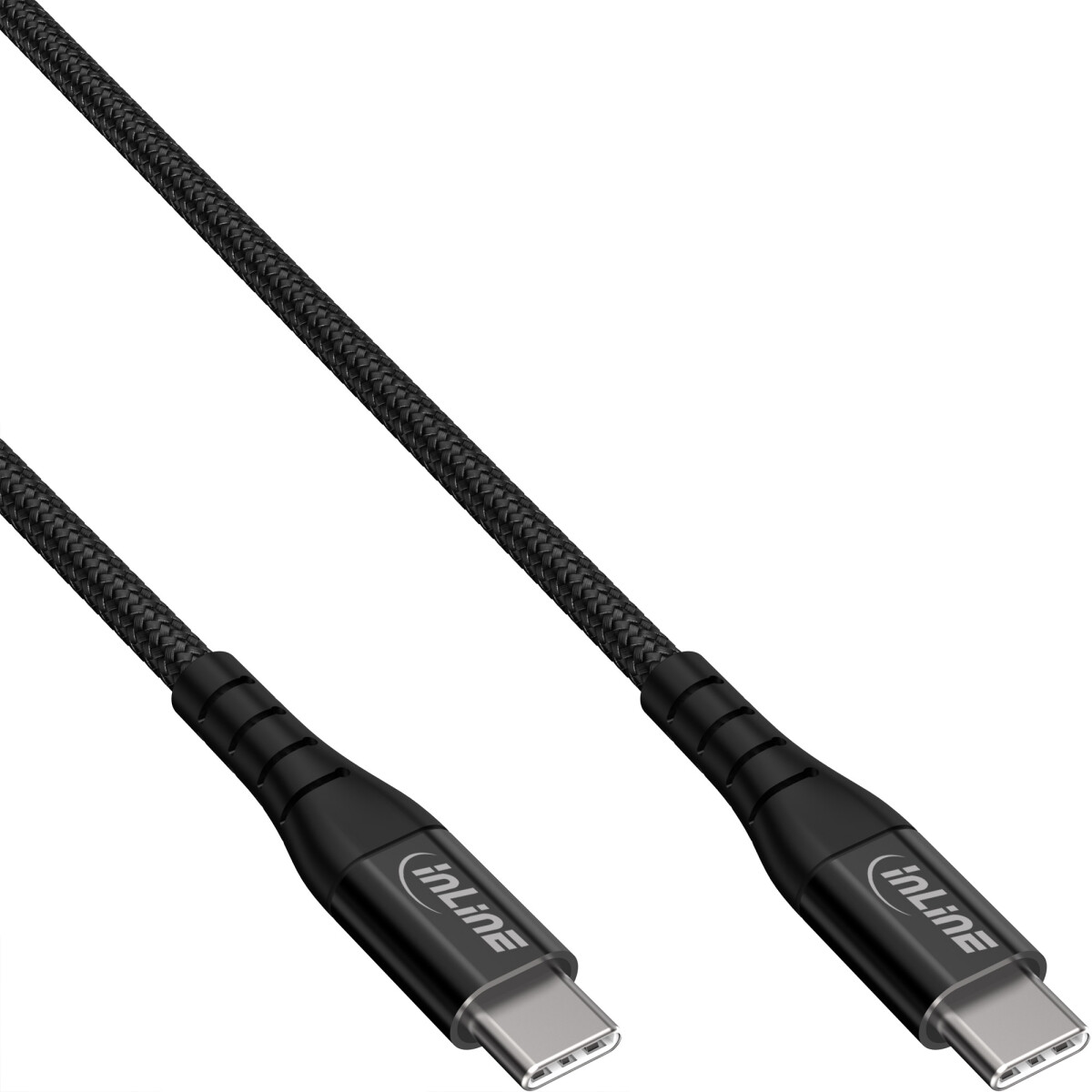 InLine® USB 2.0 Kabel, USB-C Stecker/Stecker...