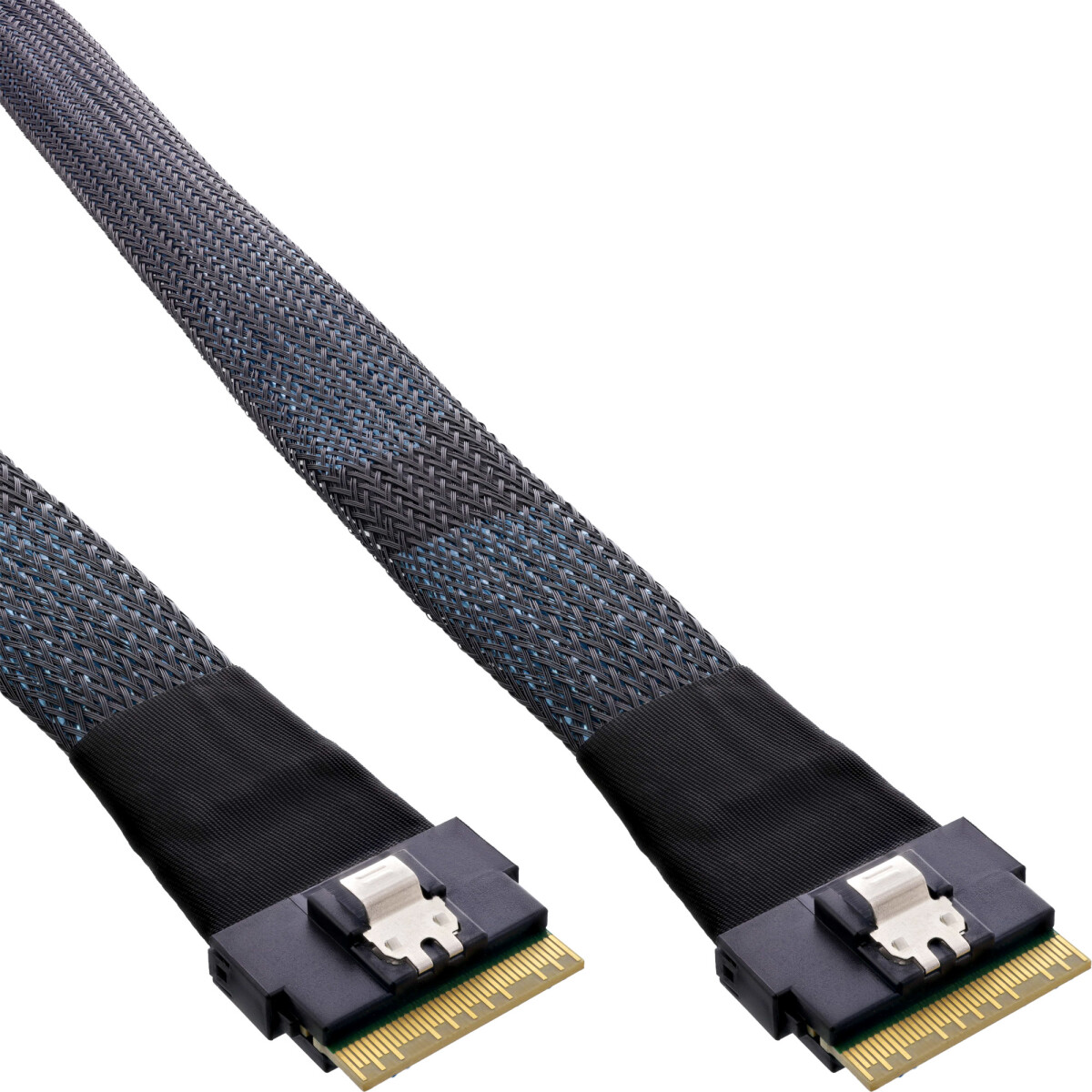 InLine® Slim SAS Kabel, SFF-8654 8i zu SFF-8654 8i,...