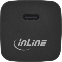 InLine® USB Netzteil Ladegerät Single USB-C, 33W, schwarz