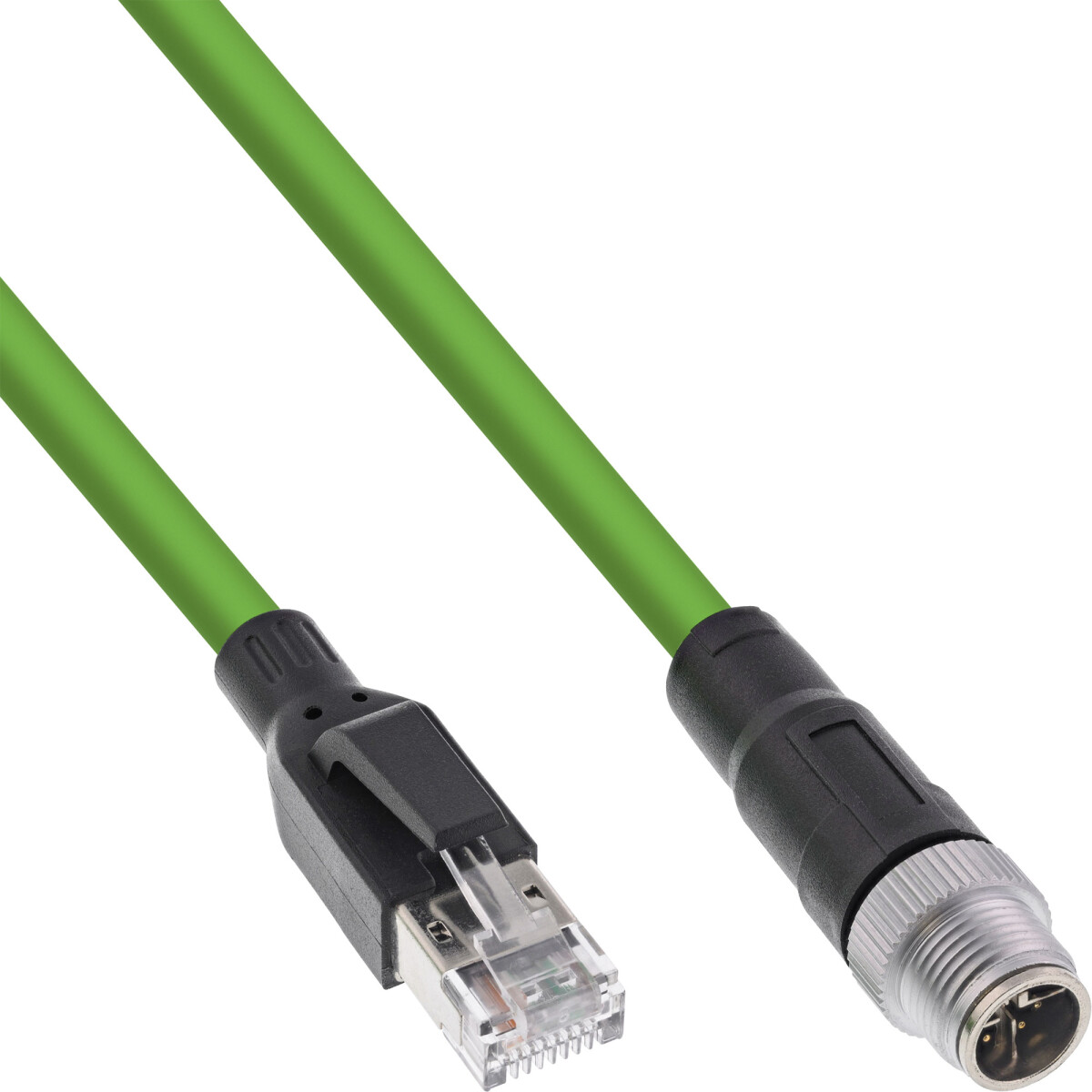 InLine® Industrial network cable, M12 8-pin X-coded...