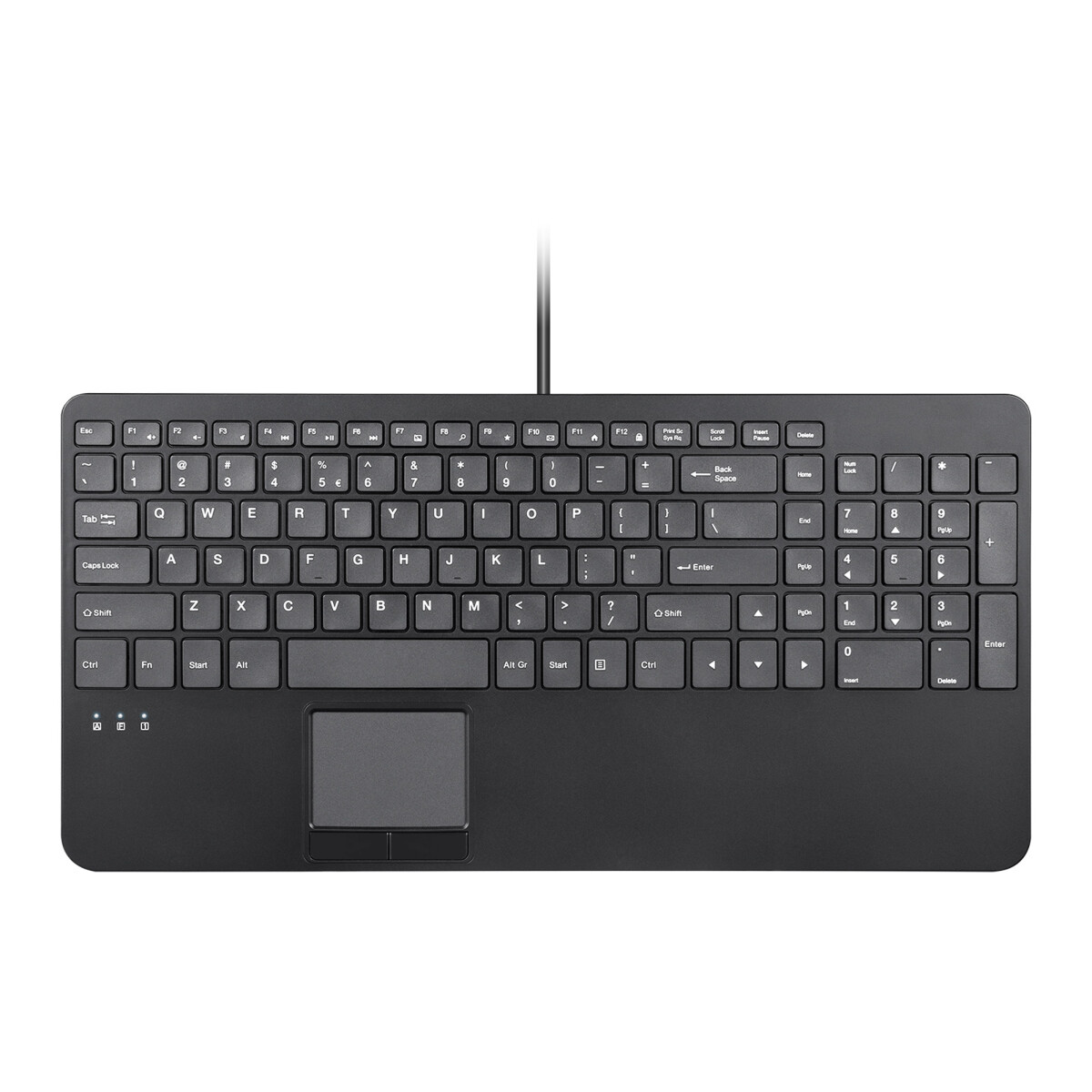 Perixx PERIBOARD-534 H DE, wired USB keyboard - with...