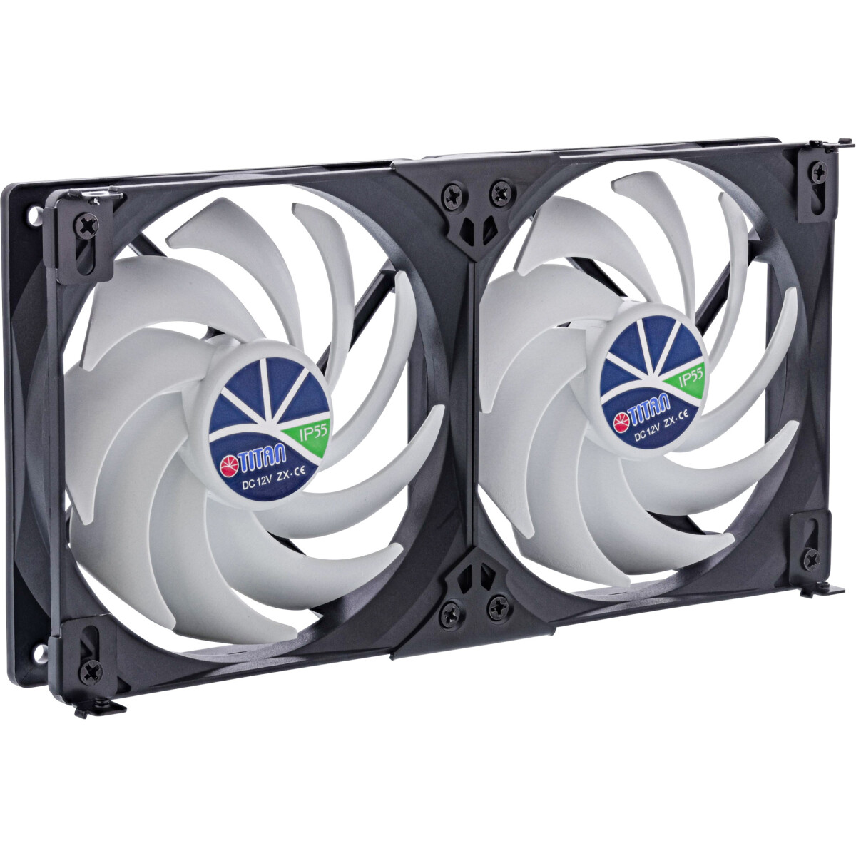 Titan TTC-SC22(C)/V2+ double refrigerator fan 140x25mm...