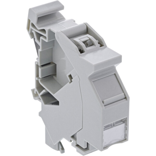 InLine® Cat.6A Keystone SNAP-In module for top-hat rai