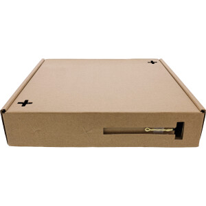 InLine® FTTH connection box pre-assembled 4x LC/APC 9/125µm 10m