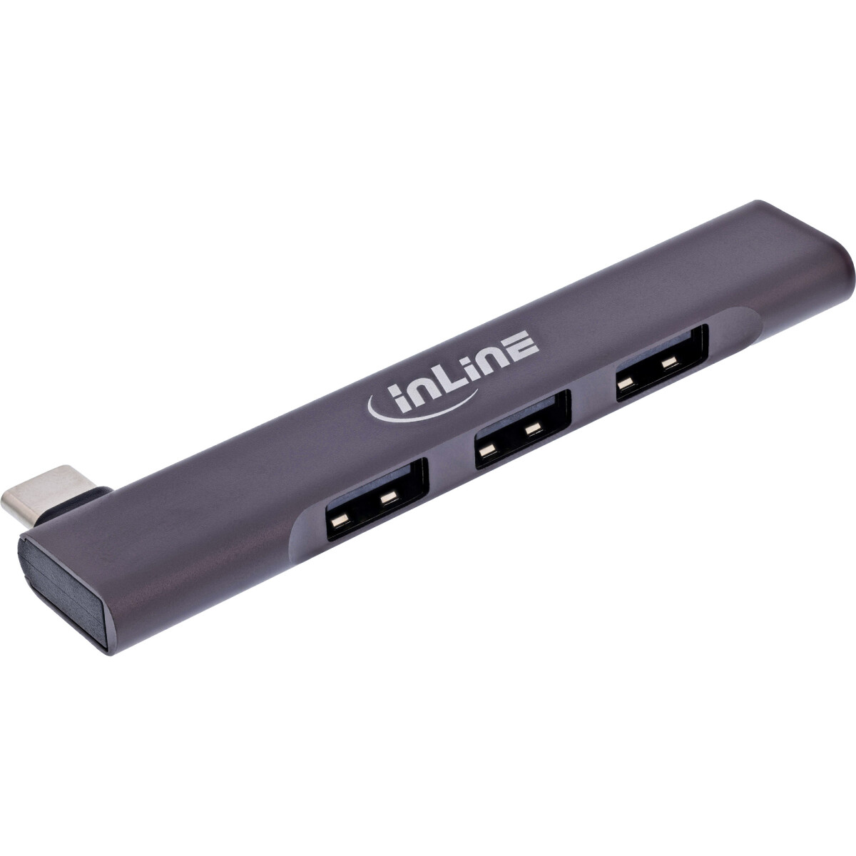 InLine® Slim USB-C Hub, 4-Port, USB 3.0 + 3x USB 2.0,...