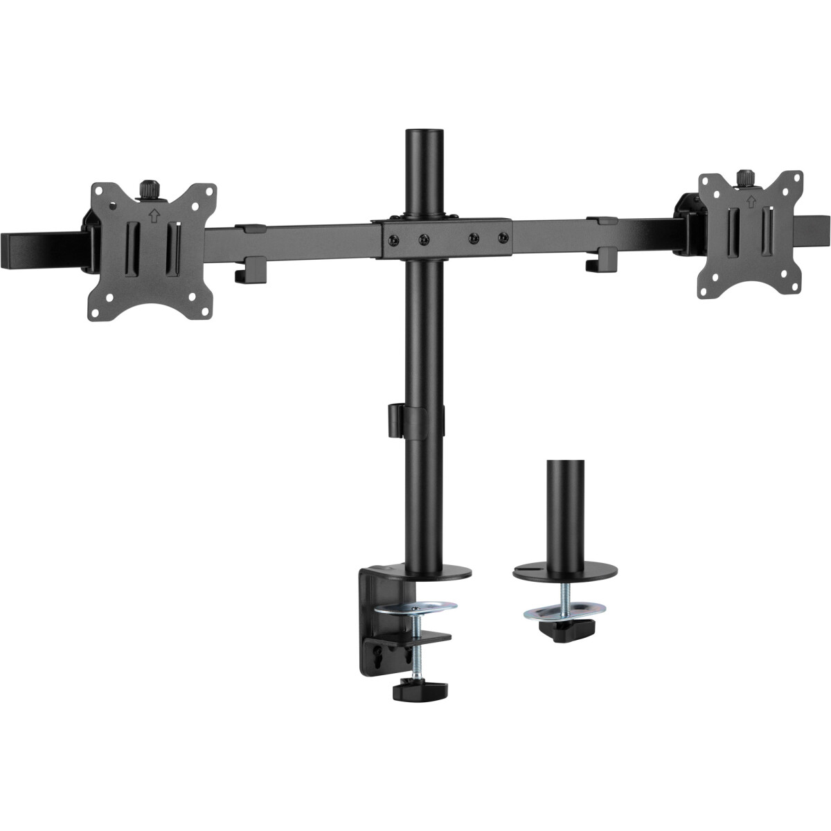 InLine® Desk Bracket for 2x TV / LED / TFT Display up...