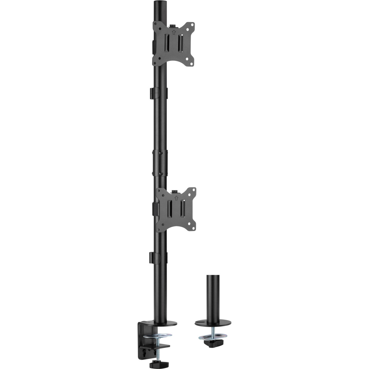 InLine® Desk Bracket for 2x TV/LED/TFT Display up to...