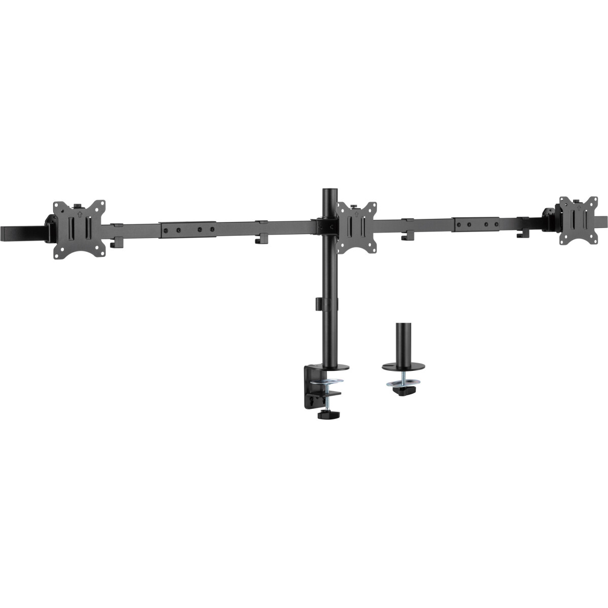 InLine® Desk Bracket for  3x TV / LED / TFT Display...