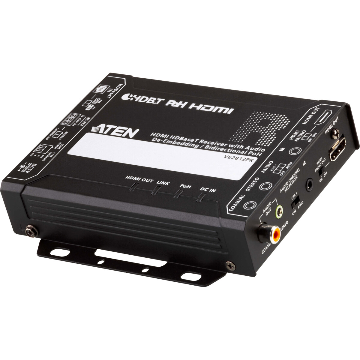 ATEN VE2812PR HDBaseT receiver with audio de-embedding /...