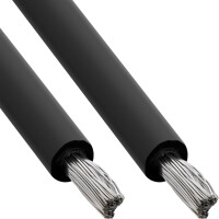 InLine® Solar installation cable H1Z2Z2-K 4mm² black 100m