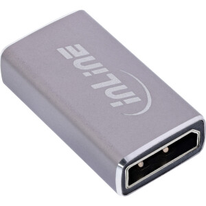 InLine® DisplayPort 1.4 adapter, DisplayPort female / female, 8K UHD