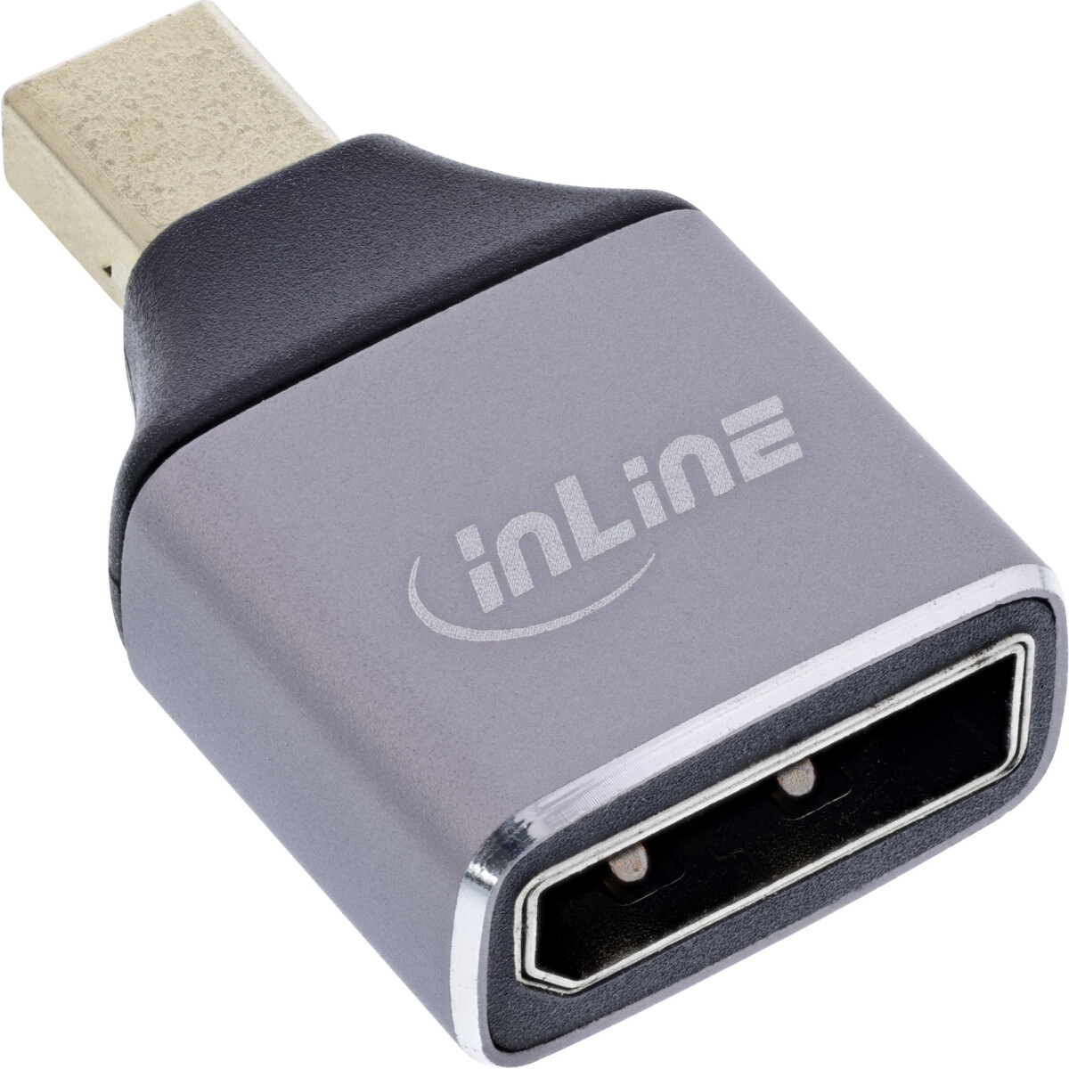 InLine® DisplayPort 1.4 adapter, DP socket / Mini DP...