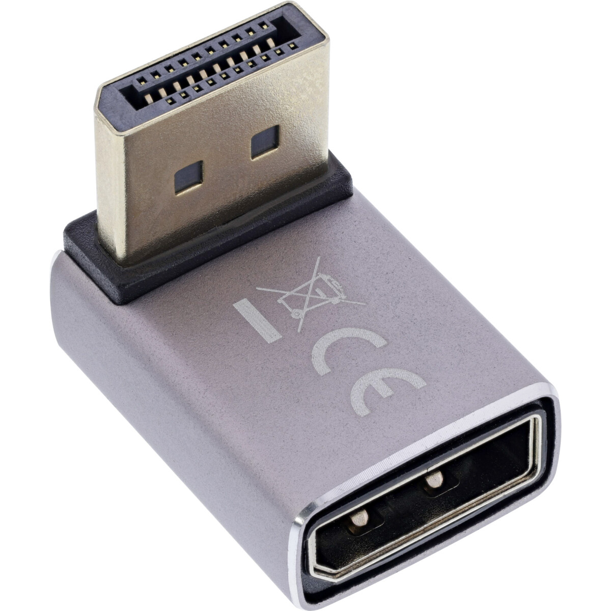 InLine® DisplayPort 1.4 adapter, DisplayPort male /...