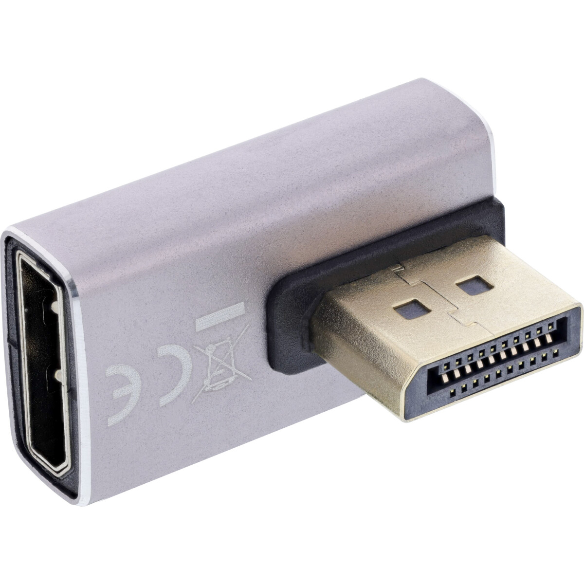 InLine® DisplayPort 1.4 adapter, male / female,...